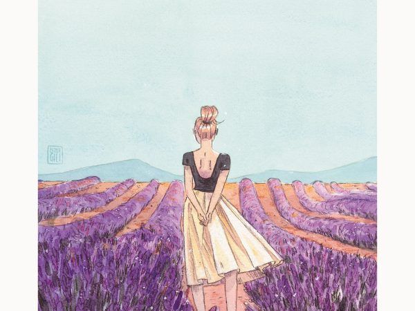 Lámina Esther Gili – Lavanda