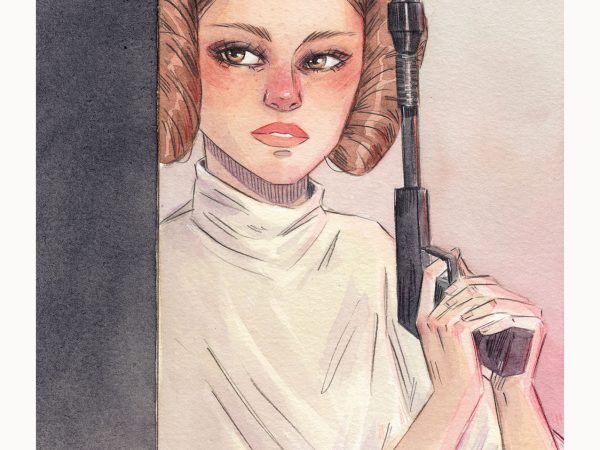 Lámina Esther Gili – Leia