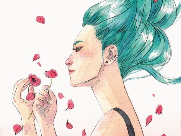 Lámina Esther Gili – Amapolas